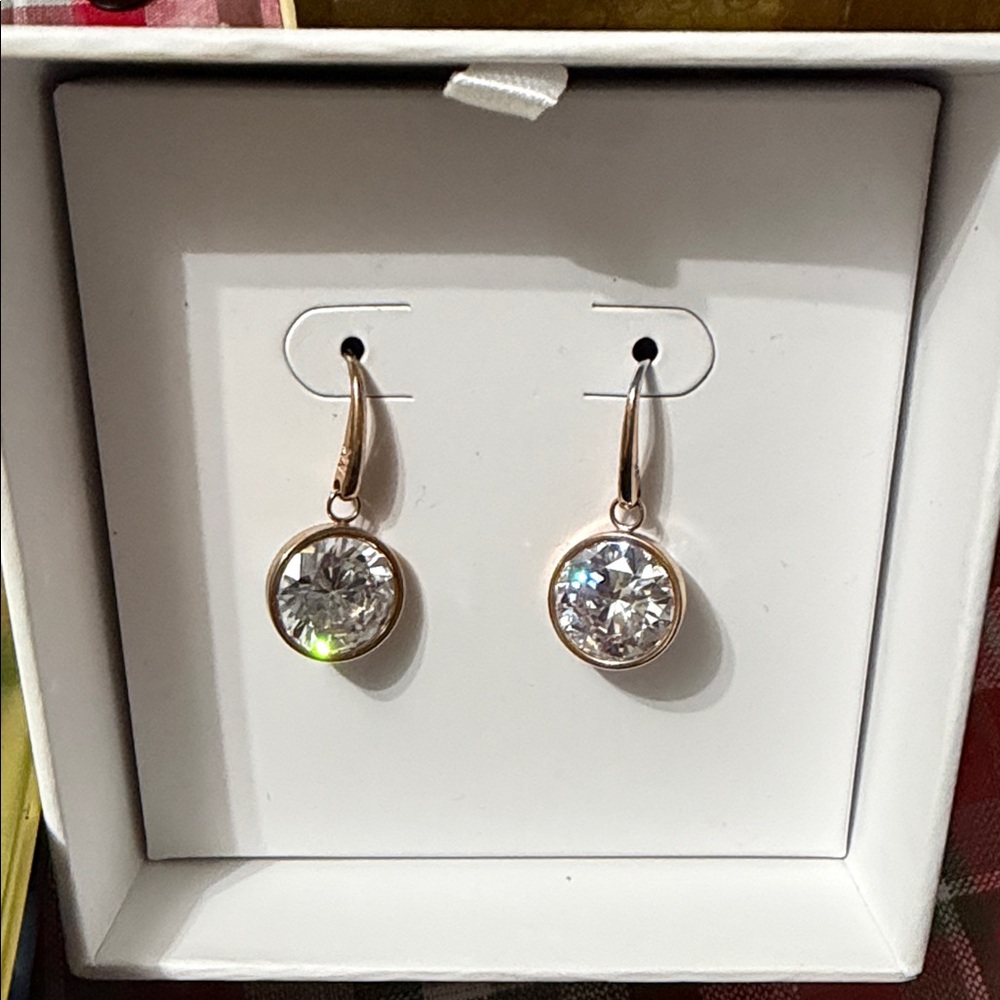 Elegant Gold and Silver Earrings